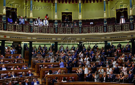 FILE PHOTO: Spanish parliament to vote a symbolic motion to recognise Gonzalez as the winner of Venezuelan elections