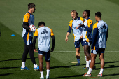 Entrenamiento del Real Madrid