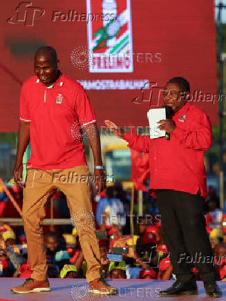 Mozambique opposition party Frelimo holds final rally ahead of election