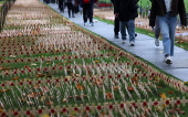 Field of Remembrance at Westminster Abbey in London