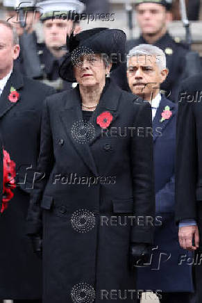 Remembrance Sunday ceremony in London