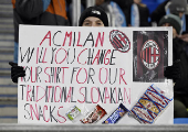 Champions League - Slovan Bratislava v AC Milan