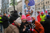 Polish farmers protest in Warsaw