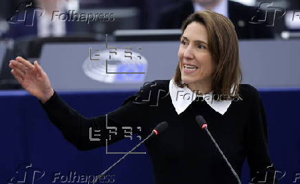 European Parliament session in Strasbourg