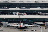 FILE PHOTO: A general view of Terminal 5 at Heathrow Airport near London