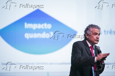 Ricardo Paes de Barros no seminrio internacional Gesto Escolar