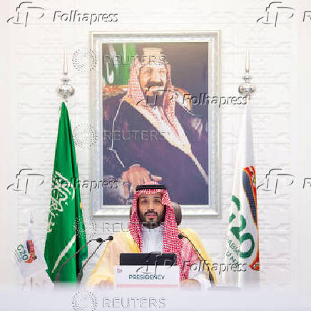 Saudi Crown Prince Mohammed bin Salman chairs final session of the 15th annual G20 Leaders' Summit in Riyadh