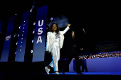 Democratic presidential nominee U.S. Vice President Kamala Harris campaigns in Pennsylvania