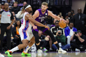 NBA: Philadelphia 76ers at Sacramento Kings