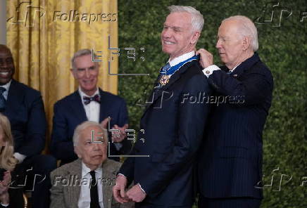 US President Biden awards the Presidential Medal of Freedom at the White House