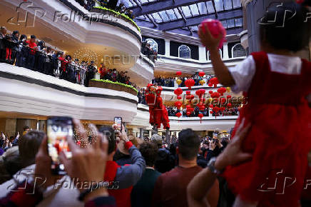 Lunar New Year celebrations in Taipei