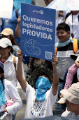 Activistas provida marchan en Mxico para pedir respeto a la vida y atencin a mujeres