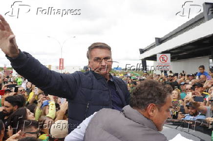 *arquivo* ex-presidente do brasil jair bolsonaro