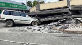 Aftermath of a strong earthquake in Port Vila