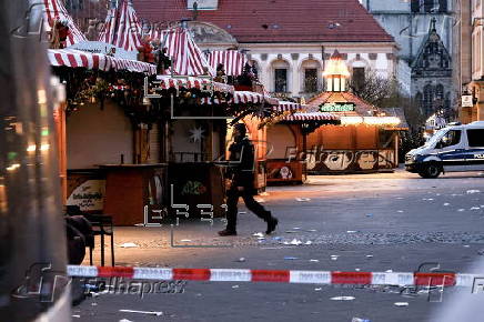 At least two dead and scores injured following vehicle-ramming attack on Christmas market