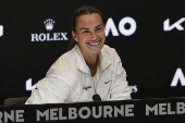 Press conference ahead of Australian Open