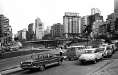 A ala de retorno da avenida 23 de Maio, em So Paulo (SP)