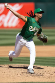 MLB: Game Two-Texas Rangers at Oakland Athletics