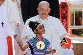 Pope Francis visits Dili