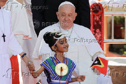 Pope Francis visits Dili