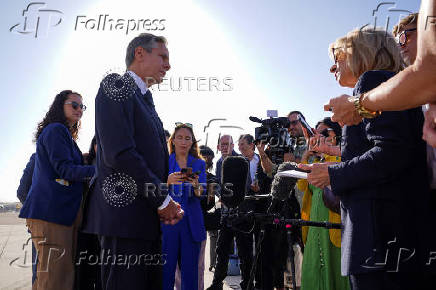 U.S. Secretary of State Antony Blinken visits Tel Aviv