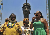 Homenagem  Zumbi dos Palmares no Dia da Concincia Negra no RJ