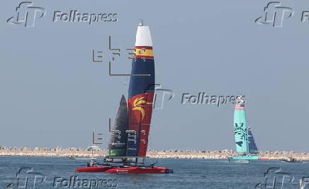 Emirates Dubai Sail Grand Prix - training session