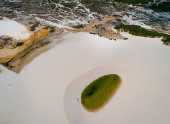 Vista geral dos Lenis Maranhenses, em Barreirinhas (MA)