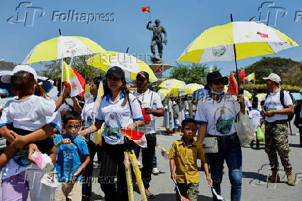 Pope Francis visits Dili