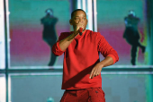 O cantor cantor Will Smith se apresenta no Palco Mundo