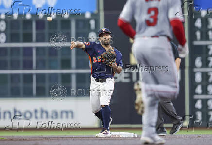 MLB: Los Angeles Angels at Houston Astros