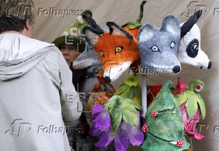 Traditional Mikeldiena Fair at Dome Square in Riga