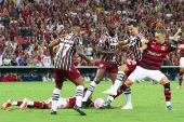 Partida entrega Flamengo e Fluminense 30 rodada Brasileiro