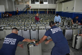 Preparations for the upcoming general election, in Montevideo