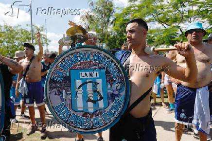 Aficionados llegan a la final de la Copa Sudamericana