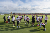 Entrenamiento del Girona FC