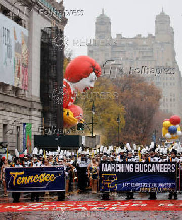 98th Macy's Thanksgiving Day Parade in New York City