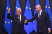 Charles Michel hands over power to Antonio Costa in EU Council