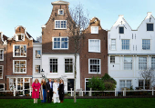 Dutch royals official photo session in Amsterdam