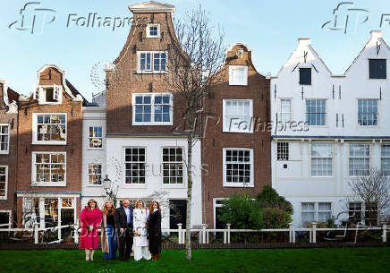 Dutch royals official photo session in Amsterdam