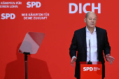 German SPD party's 'election victory' conference, in Berlin