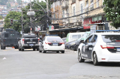 Operao torniquete na favela vila cruzeiro no complexo da penha no rio de janeiro