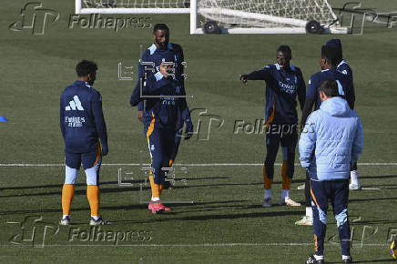 Entrenamiento del Real Madrid