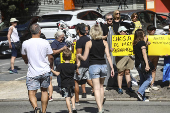 Manifestao por bairros mais seguro da zona sul de SP