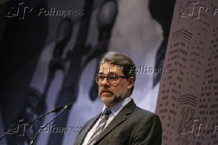 Dias Toffoli durante palestra no III Colquio sobre o STF