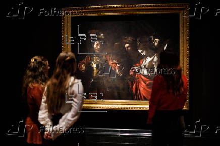The Last Caravaggio exhibition photocall at the National Gallery in London