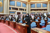Saudi Arabia's King Salman inaugurates the first session of Shura council