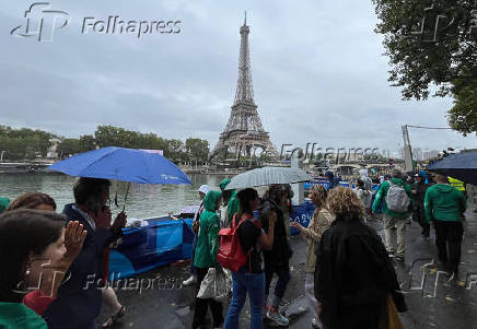 OLIMPIADAS DE PARIS - FESTA DE ABERTURA