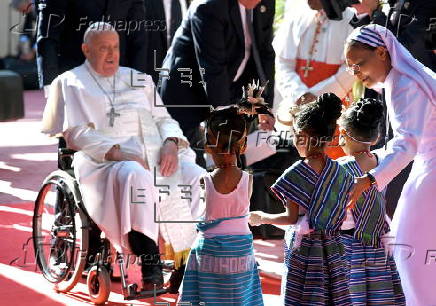 Pope Francis' Apostolic visit in Dili, East Timor