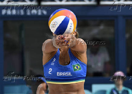 Dupla brasileira Carol e Barbara nas Olimpadas 2024